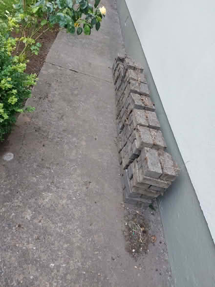 Photo of free Grey/blue cobblelock bricks (Walkinstown) #1