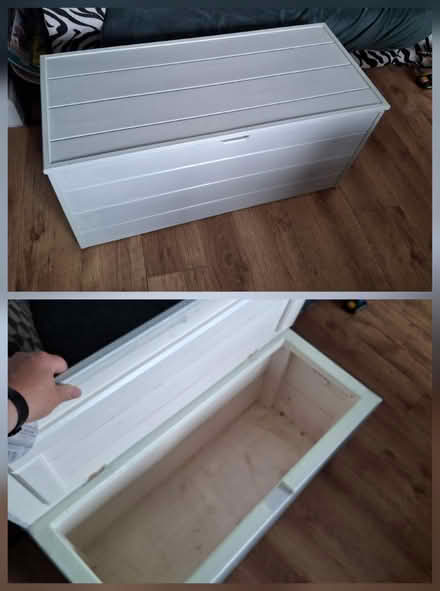 Photo of free Solid wooden chest (Loughborough) #1