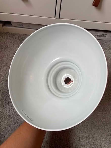 Photo of free Copper colour metal lampshade (Hitchin) #2