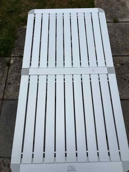 Photo of free Folding Metal Camping Table (Long Beach Road, BS30 9XD) #2