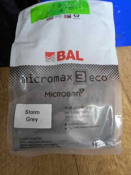 Photo of free Grey grout (powder) (Hove Green BN3) #1
