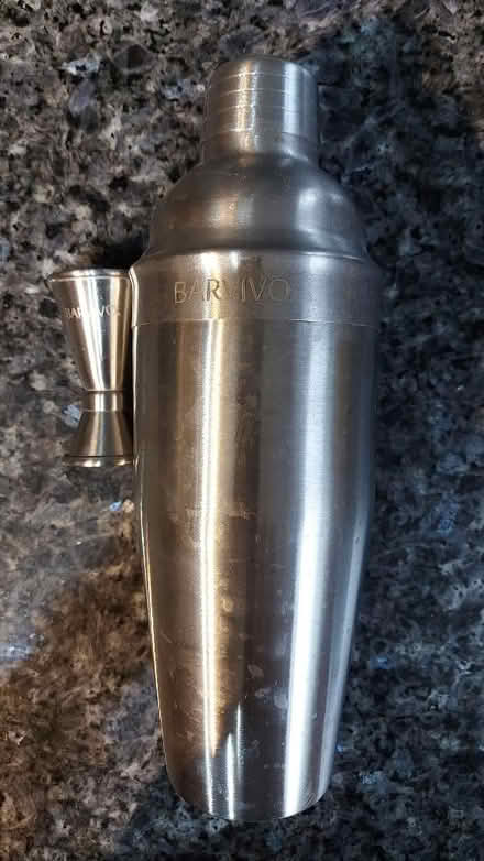 Photo of free Barvino cocktail shaker and jigger (Berrylands KT5) #1