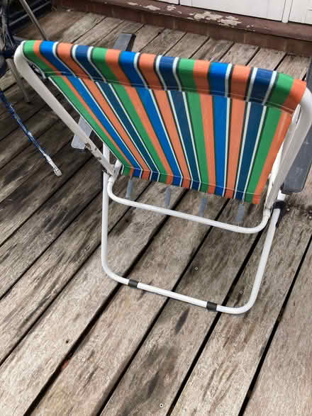 Photo of free Small folding beach/camping chair (Marlow SL7) #2