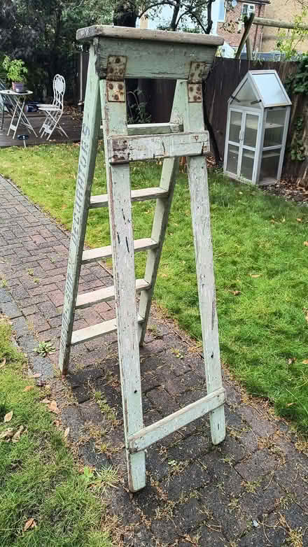 Photo of free Vintage ladder (Catford South SE6) #3