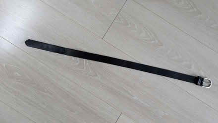 Photo of free Leather belt 68cm to 78cm, 3cm wide. Black. Size: small. (Shoreham-by-Sea BN43) #1