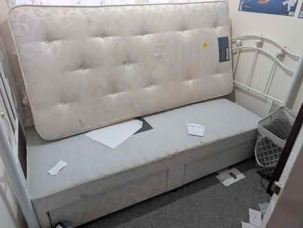 Photo of free 3 single bedframes and mattresses (CV6) #4