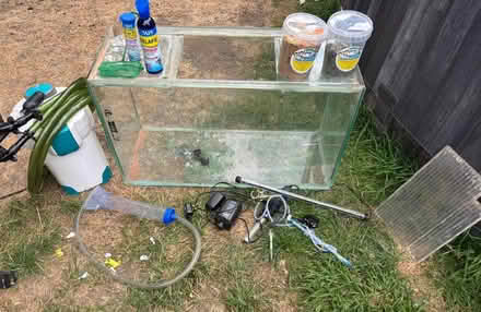 Photo of free Fish tank and accessories (Bradway S8) #3