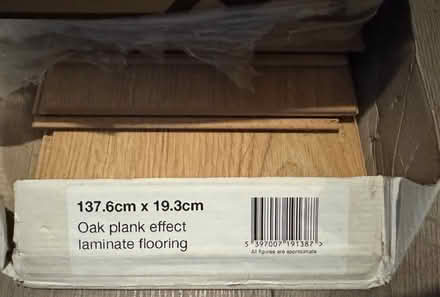 Photo of free Laminate flooring 12 planks (Ashby de la zouch LE65) #1