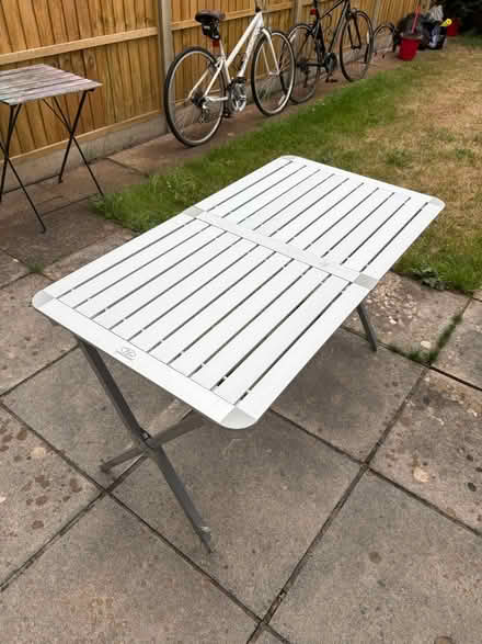 Photo of free Folding Metal Camping Table (Long Beach Road, BS30 9XD) #1