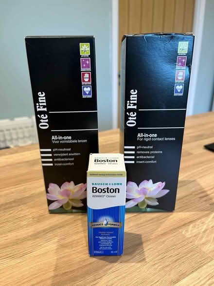 Photo of free Contact Lens Solutions (for rigid lenses) (Portchester PO16) #1