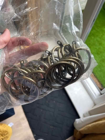 Photo of free Curtain rings (WA12) #1