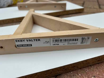 Photo of free 2 small ikea shelves and fixings (The Nurserylands TW12) #3