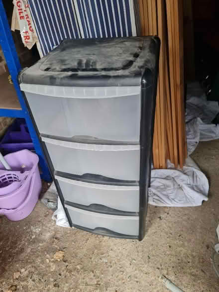 Photo of free 4 Drawer Plastic Storage Unit, Stacking Type (CT2) #1