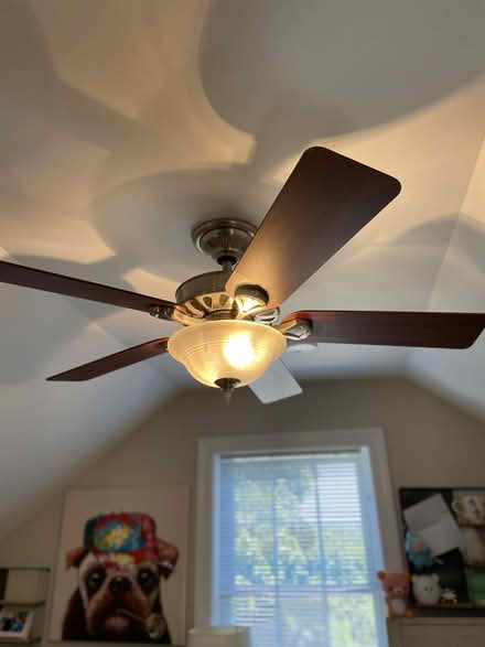 Photo of free 2 Hunter ceiling fans with light (Arlington) #1