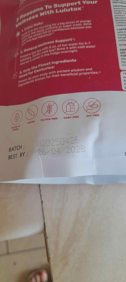 Photo of free Detox tea bags (TN40 bexhill) #2