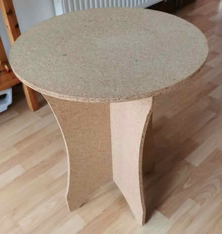 Photo of free Small round table and table cloth (Brandwood End B14) #1