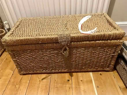 Photo of free 3 seagrass storage boxes (Heeley, S2) #2