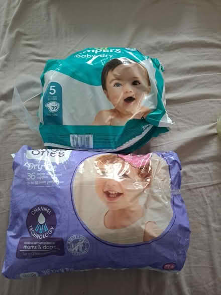 Photo of free Size 5/5+ nappies (Bexley DA5) #1