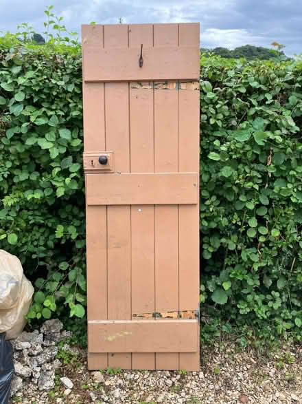 Photo of free Old 1950s door. (Downend GL6) #1