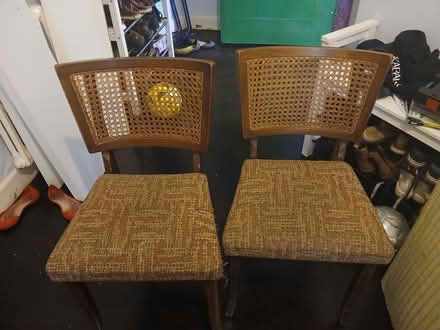 Photo of free 2 Vintage ratan chairs (B16) #1