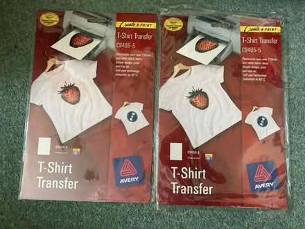 Photo of free Tshirt transfer printer paper (Eltham, SE9) #1