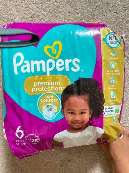 Photo of free Size 6 pampers premium nappies (Henfield BN5) #1