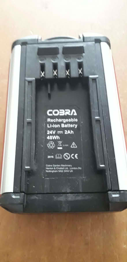 Photo of free Battery and charger for Cobra garden tools (Leeds LS13) #2