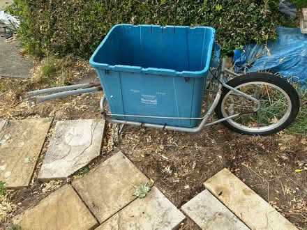 Photo of free Small trailer cart to attach to back of bike (Pitchcombe GL6) #1
