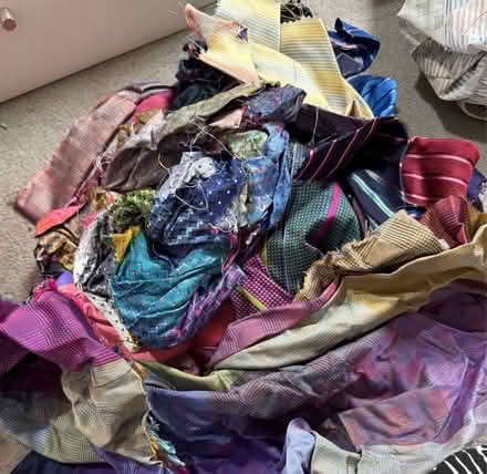 Photo of free Fabric pieces possibly silk (Ware SG12) #1