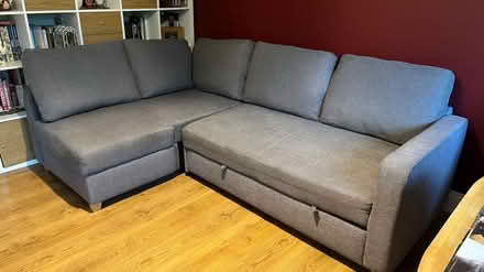 Photo of free M&S L shaped sofa - sofabed (Purley) #2