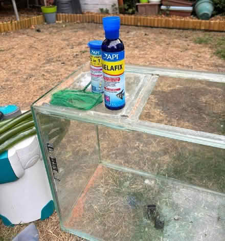 Photo of free Fish tank and accessories (Bradway S8) #1