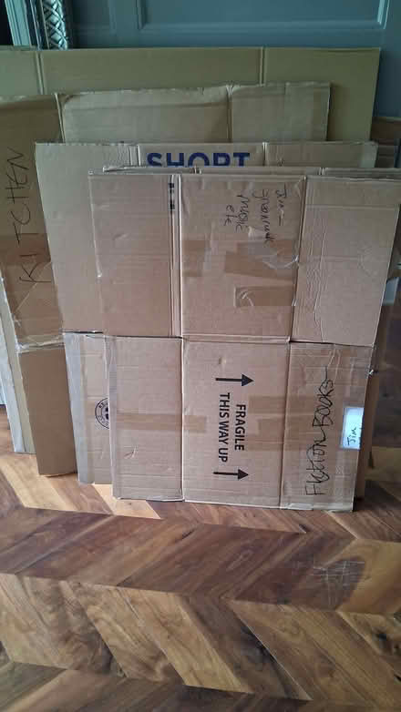 Photo of free Large number of cardboard boxes (Raymond's Hill EX13) #1