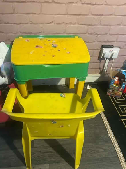 Photo of free Desk and chair (Pitsea) #1