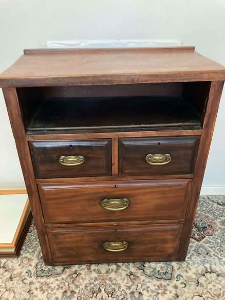 Photo of free Phone Table with Drawers (Southport PR9) #1