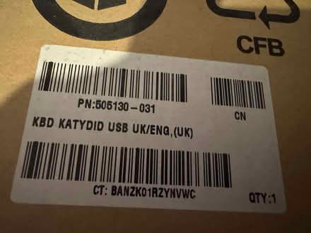 Photo of free Boxed, unused Compaq USB keyboard (Denvilles Havant) #2