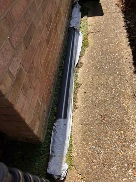 Photo of free Guttering with brackets (Sway SO41) #1