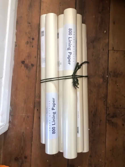 Photo of free 8 rolls of unused lining paper (Malling, lewes) #2