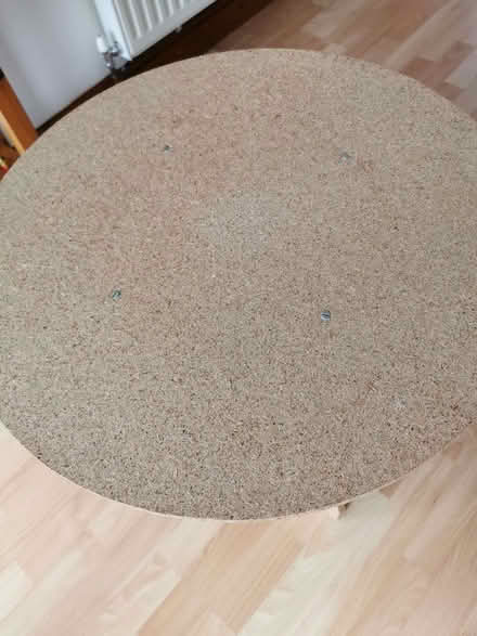 Photo of free Small round table and table cloth (Brandwood End B14) #4