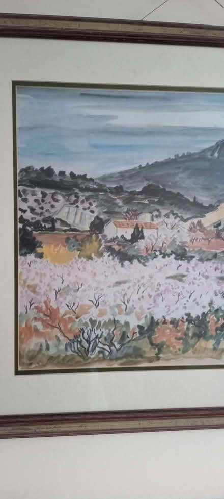 Photo of free Yves Brayer framed print by Editions Hazan of Paris (Monkwick CO2) #3