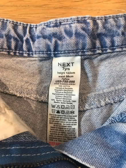 Photo of free Girls denim cut off shorts age 7 (Pr4 2WA) #2