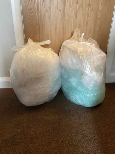 Photo of free Bubble wrap pieces (Newbold S41) #1