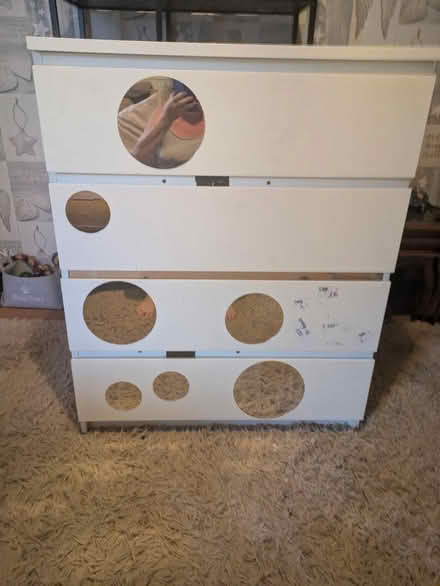 Photo of free Chest of draws (Kingshurst B37) #1