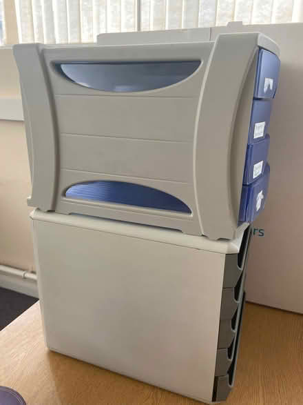 Photo of free Plastic desk drawers x2 (Bowerham LA1) #2
