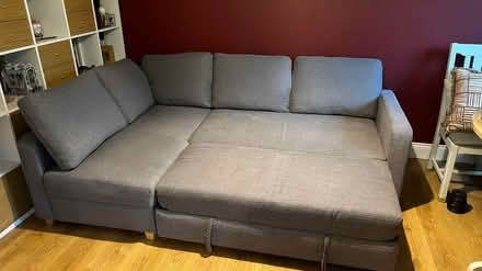 Photo of free M&S L shaped sofa - sofabed (Purley) #3