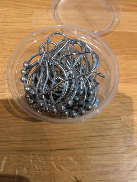 Photo of free Metal curtain rings (Ware SG12) #2
