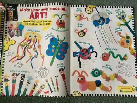 Photo of free CBeebies Art magazine with supplies (Eltham, SE9) #2