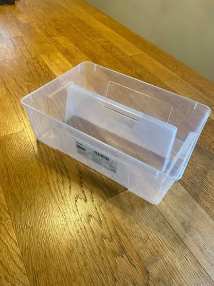 Photo of free IKEA clear storage box (Harrogate HG2) #1
