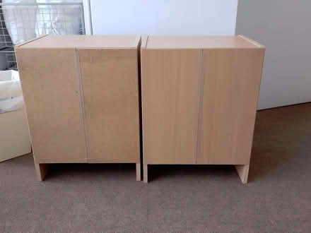 Photo of free Pair of wooden bedside cabinets (Penn Hill BH14) #2