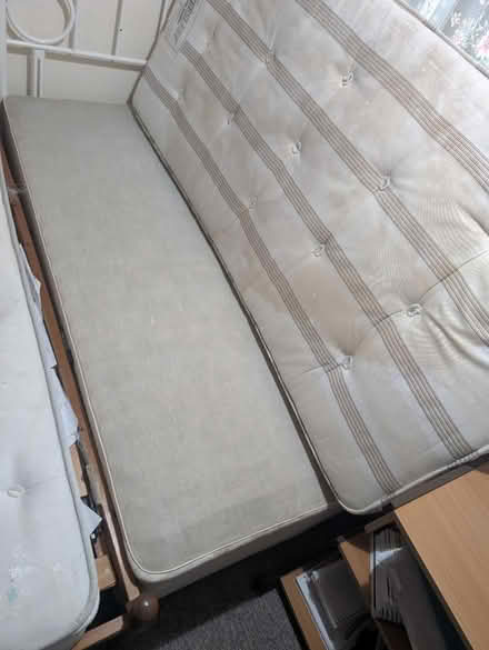 Photo of free 3 single bedframes and mattresses (CV6) #2
