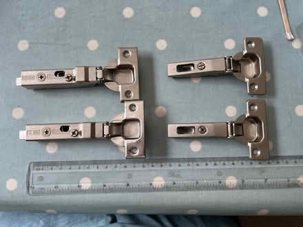 Photo of free 2 pairs of cabinet hinges (Wokingham RG40) #1